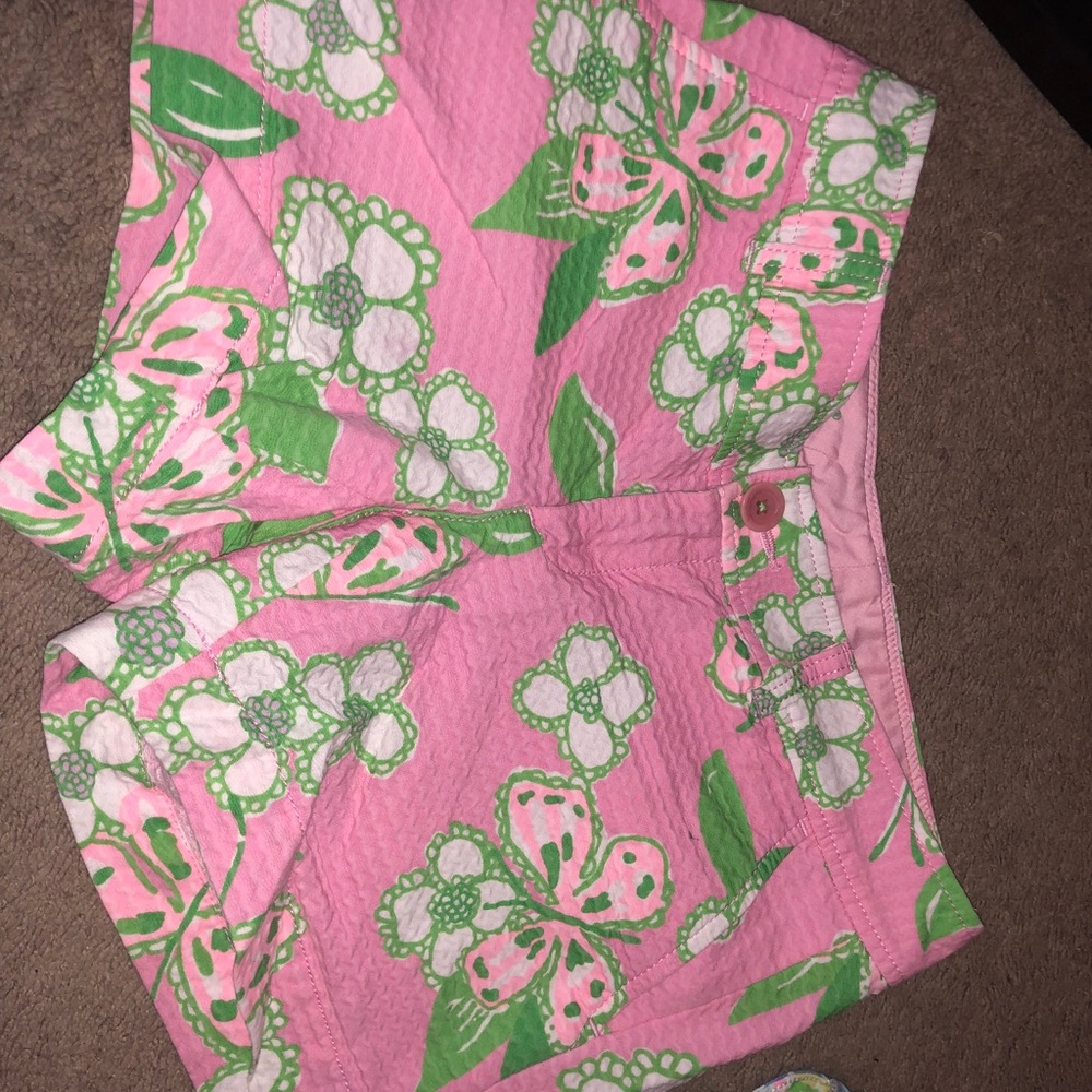 Pink Lilly Pulitzer shorts